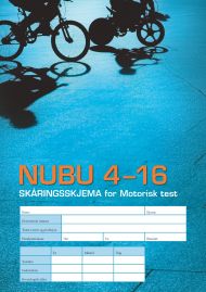 NUBU 4-16 Skåringsskjema Motorisk test
