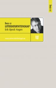 hva er LITTERATURVITENSKAP