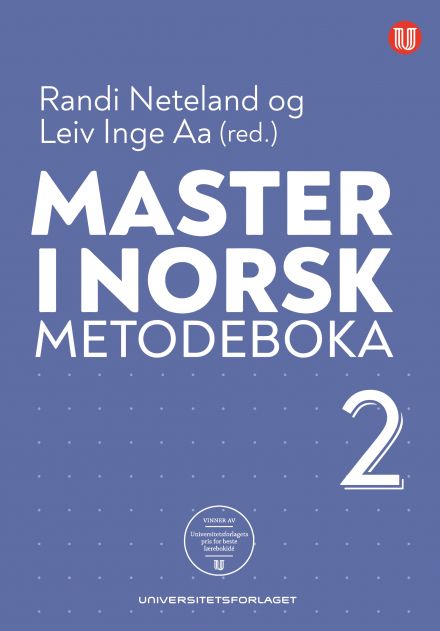 Master i norsk. Metodeboka 2