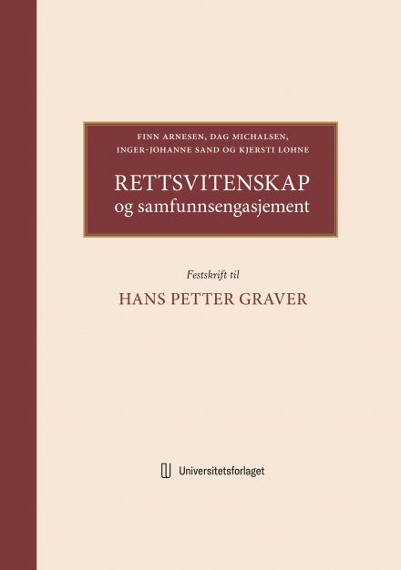 Rettsvitenskap og samfunnsengasjement