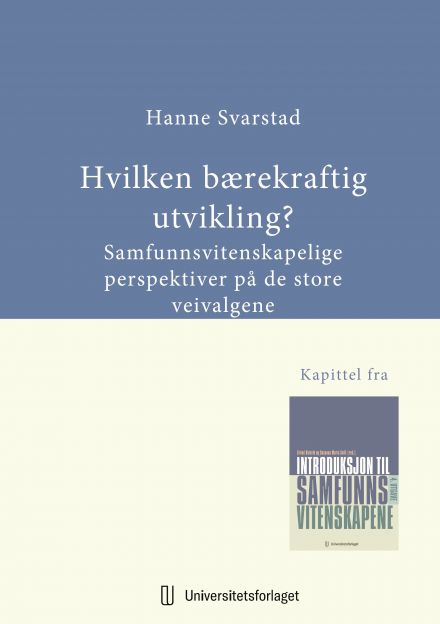 Introduksjon til samfunnsvitenskapene